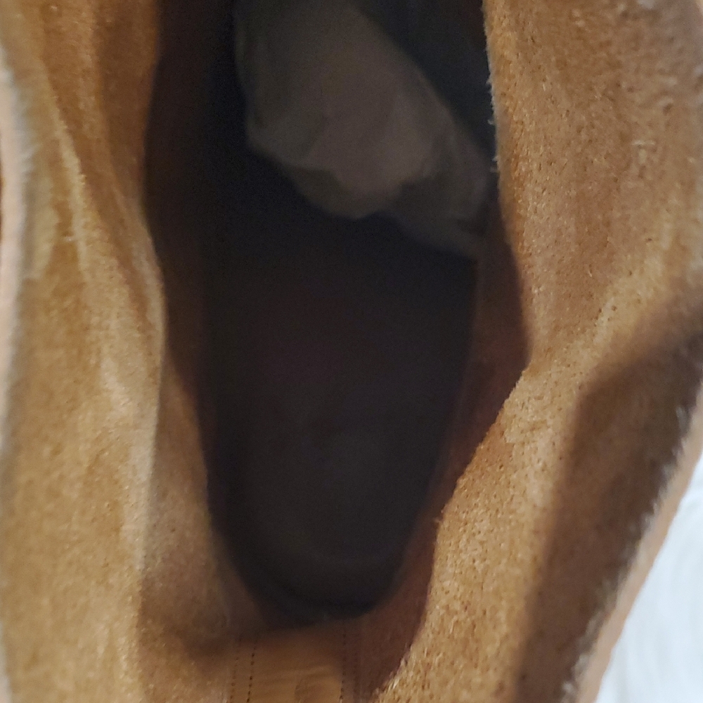 Tory Burch Seina  Tan Leather  Boots - Picture 4 of 16
